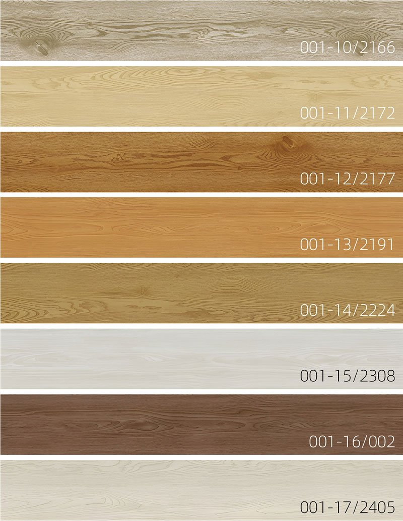 SPC Flooring Wood Grain Colors & Patterns