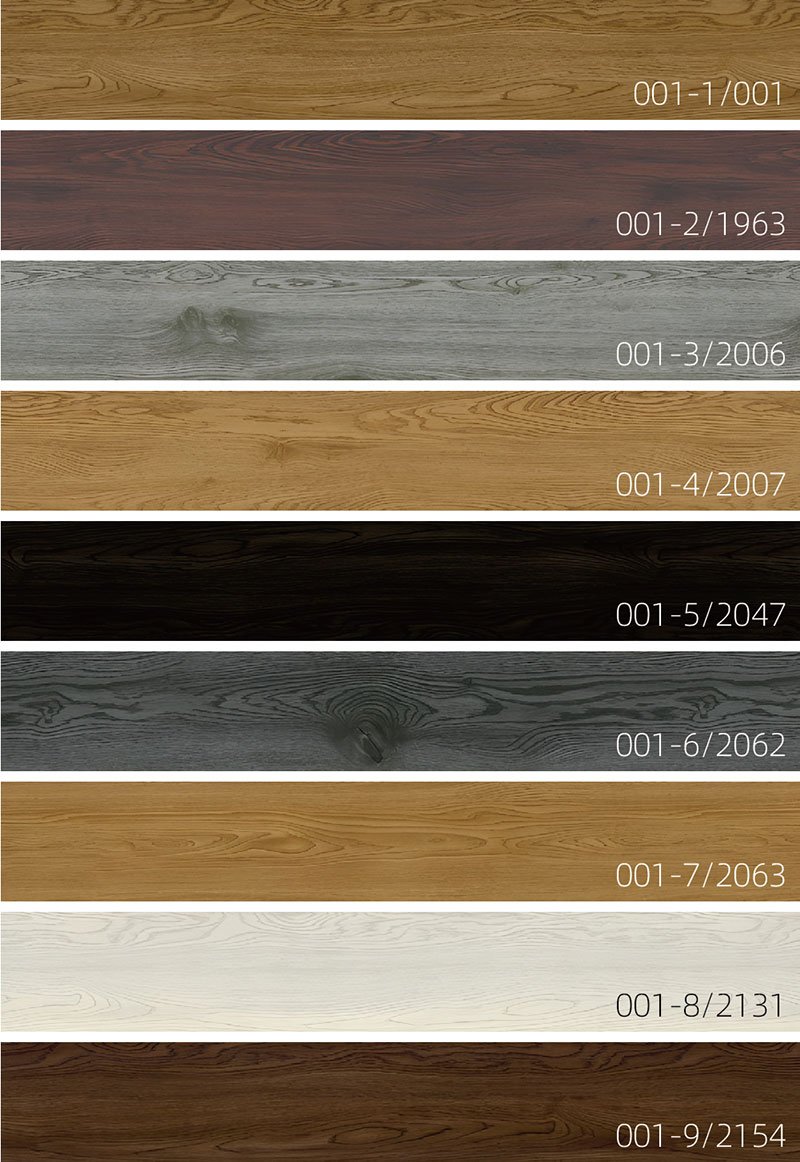 SPC Flooring Wood Grain Colors & Patterns