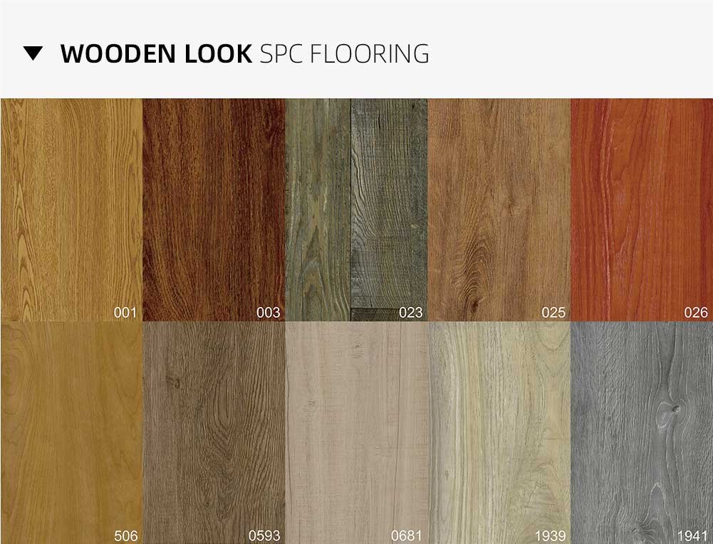 WOODEN LOOK SPC FLOORING