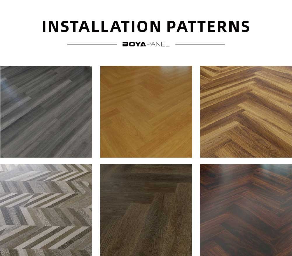 SPC FLOORING Installation Patterns