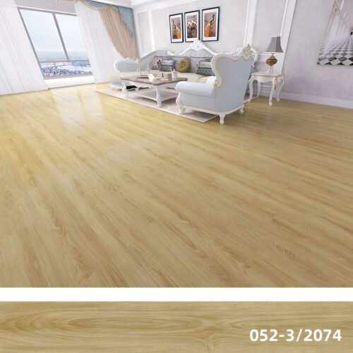 Eco-Friendly Wood Grain SPC Flooring for Office Buildings