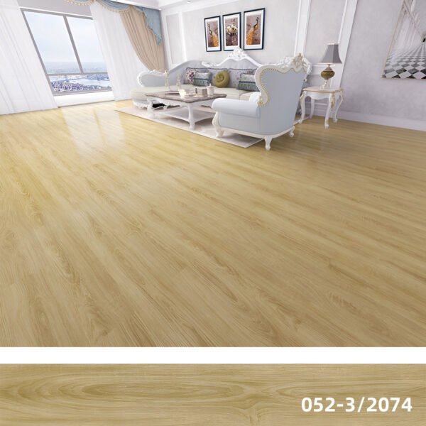 Eco-Friendly Wood Grain SPC Flooring for Office Buildings
