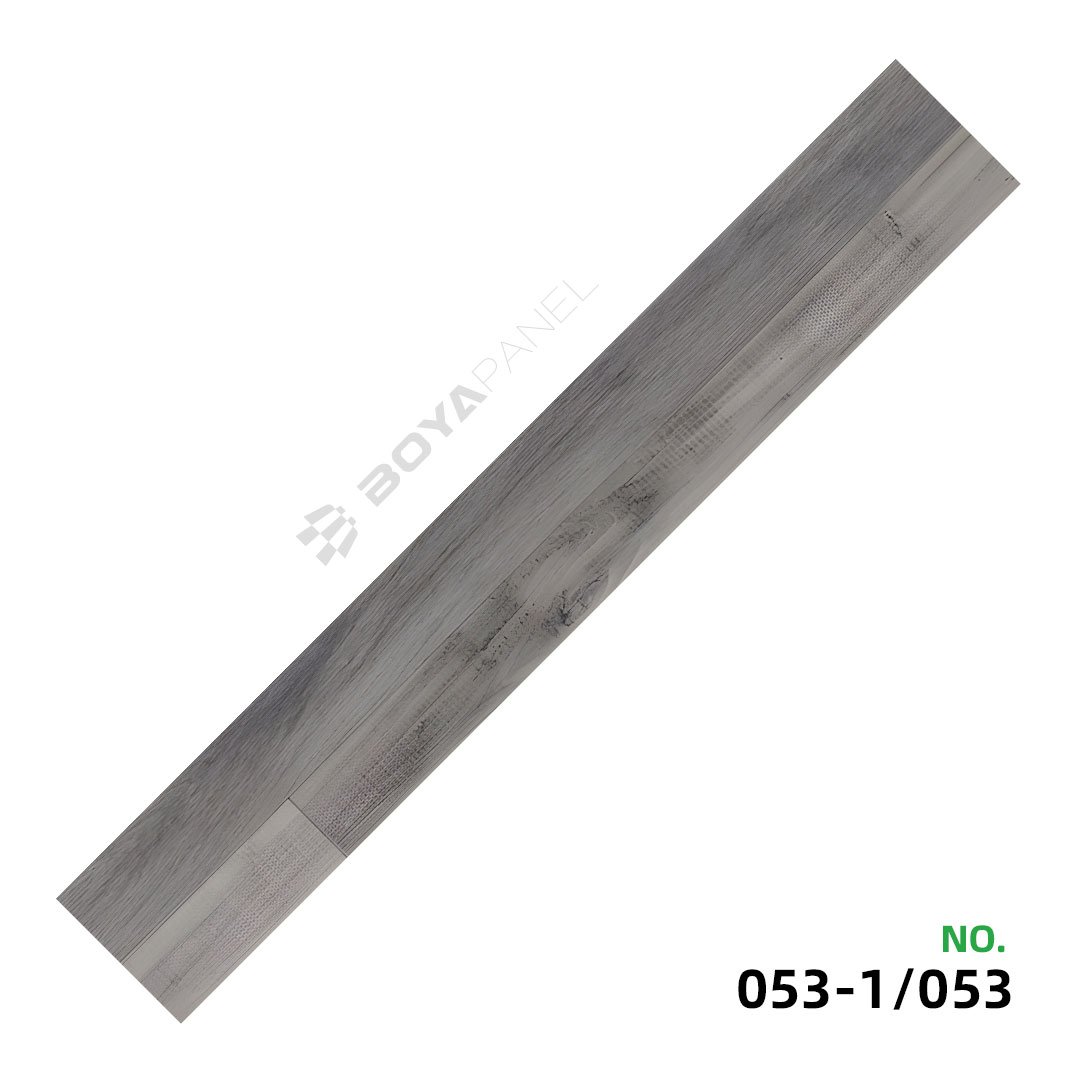 Wood Look Waterproof SPC Flooring for Villas 2 SPC Flooring wood grain color 053-1-053