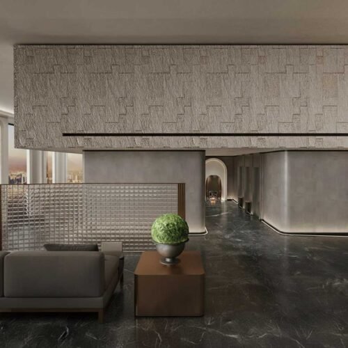 Waterproof Flexible Stone Wall Panels for Office Interiors