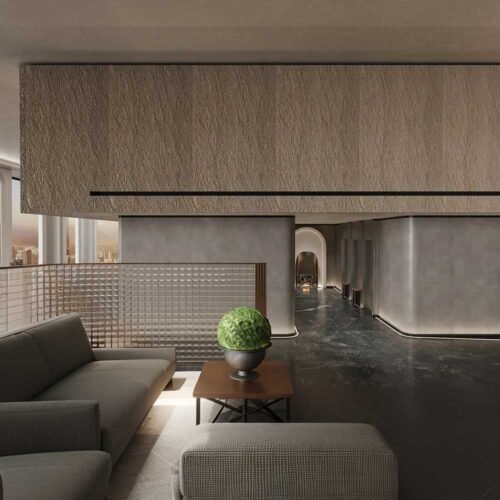 Hotel Interior Custom Soft Stone Wall Panel Decorative Solutions