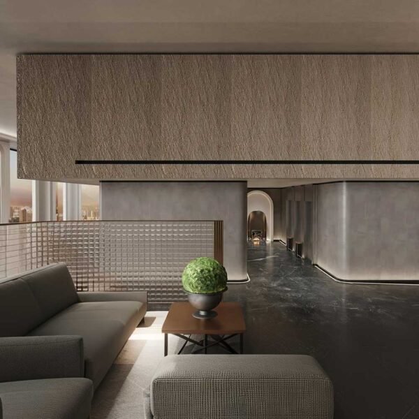 Hotel Interior Custom Soft Stone Wall Panel Decorative Solutions