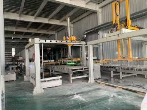 SPC Wall Panel Molding Press