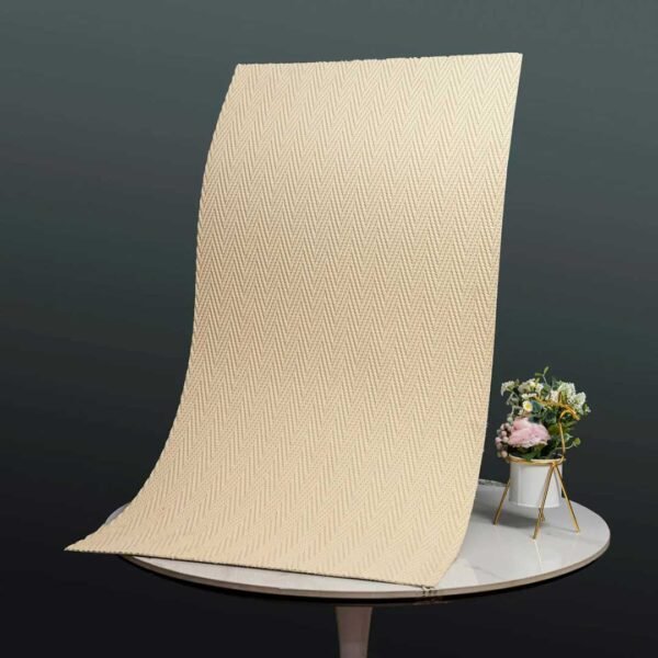 Elegant Fabric-Texture Flexible Soft Stone Wall Panel