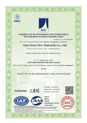 ISO 14001 Certification