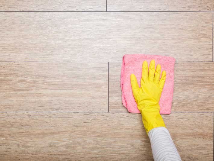 Easier to clean and maintain compared to traditional flooring.