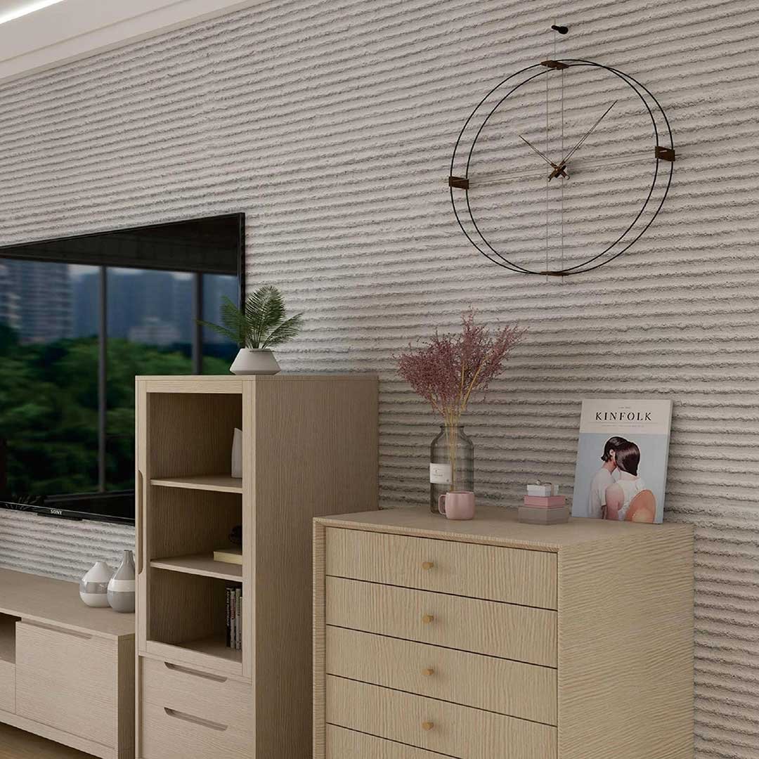 Veined Stone Look Soft Ceramic Wall Panel