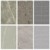Natural Stone Grain SPC Wall Panel Designs