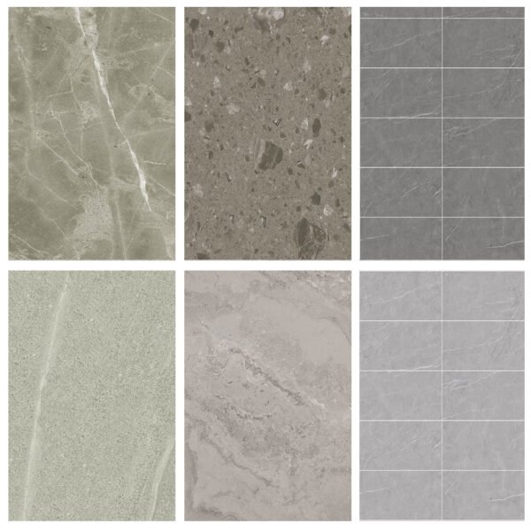 Natural Stone Grain SPC Wall Panel Designs