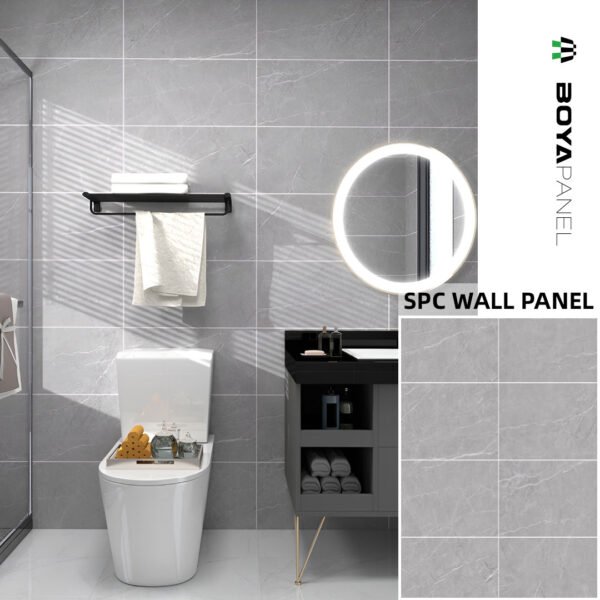 Marble Texture SPC Wall Panels for Shopping Malls and Office Buildings