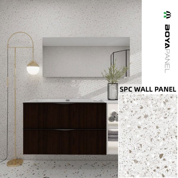 Modern Light Granite SPC Wall Panels for Galleries and Cultural Spaces Modern Light Granite SPC Wall Panels for Galleries and Cultural Spaces