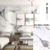 Premium White Marble SPC Wall Panels for Home Decoration