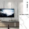 Bright White Marble Texture SPC Wall Panels for Modern Interiors