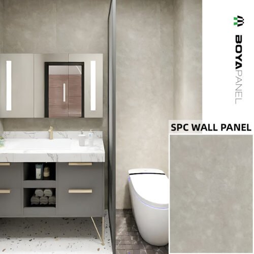 SPC Wall Panels with Elegant Marble Texture