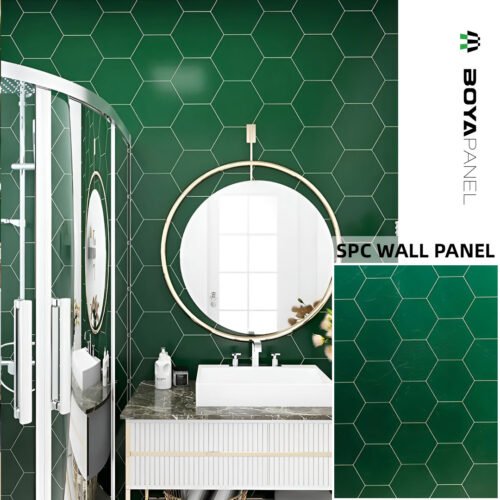 Hotel Bathroom SPC Wall Panels | Waterproof & Mold-Resistant Wall Cladding