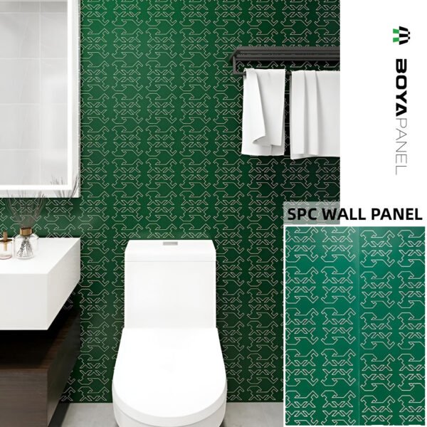 Waterproof SPC Wall Panels for Hotel Bathrooms | Moisture-Proof Interior Panels