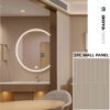 SPC wall panels for restaurants and coffee shop decoration