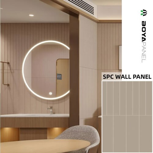 SPC wall panels for restaurants and coffee shop decoration