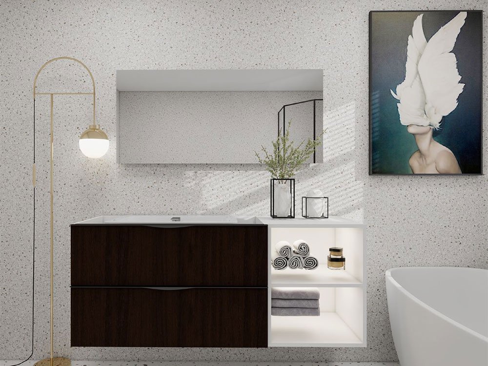 Light Granite SPC Wall Panels for Exhibition Halls & Cultural Spaces 3 p53 1