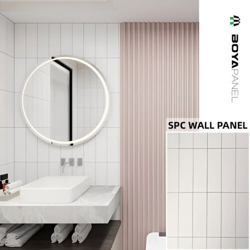 Home Bathroom Waterproof Eco-Friendly SPC Wall Panels