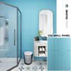 Luxury Light-Tone SPC Wall Panels for Hotel Interior Decoration