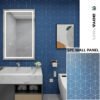 Cool-Tone SPC Wall Panels for Shopping Mall Public Restrooms Cool-Tone SPC Wall Panels for Shopping Mall Public Restrooms