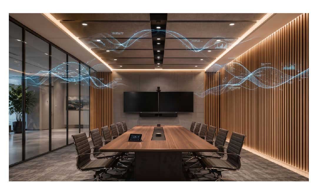 WPC Wall Panel for Conference Rooms