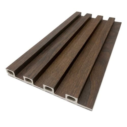 Wood Slat WPC Wall Panels for Bedroom
