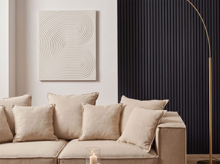 Living Room Feature Wall Decoration