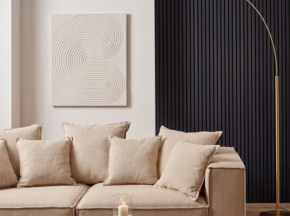 Living Room Feature Wall Decoration