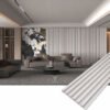 WPC wall panels for hotel and commercial space applications