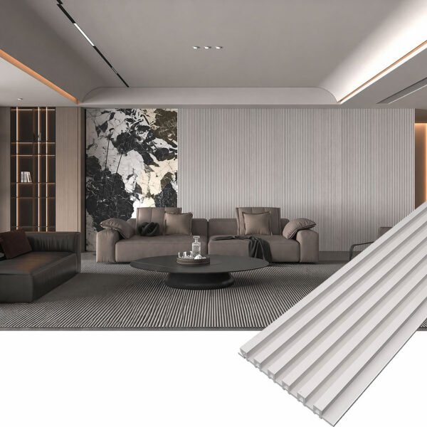 WPC wall panels for hotel and commercial space applications