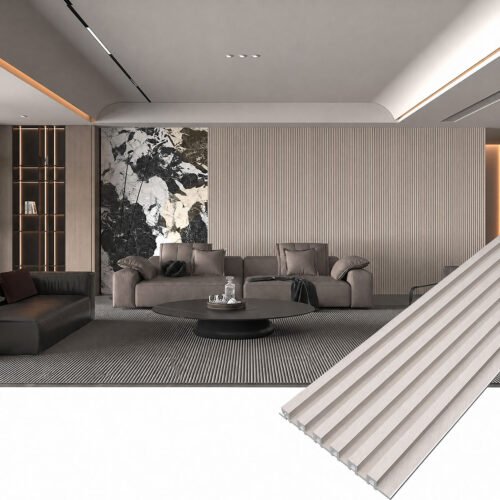 Durable WPC wall panels for office decoration