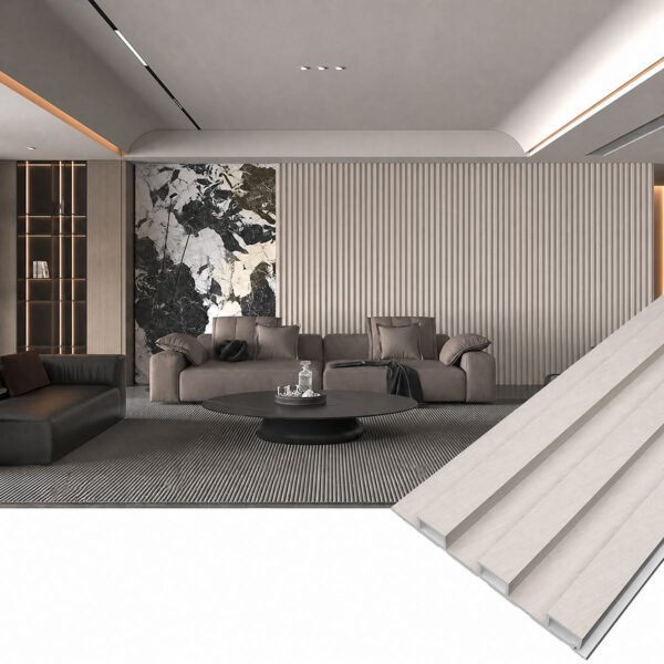 WPC wall panels maintaining a stable and attractive appearance over time