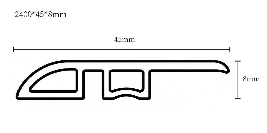 SPC Reducer Trim – 45 × 8 mm
