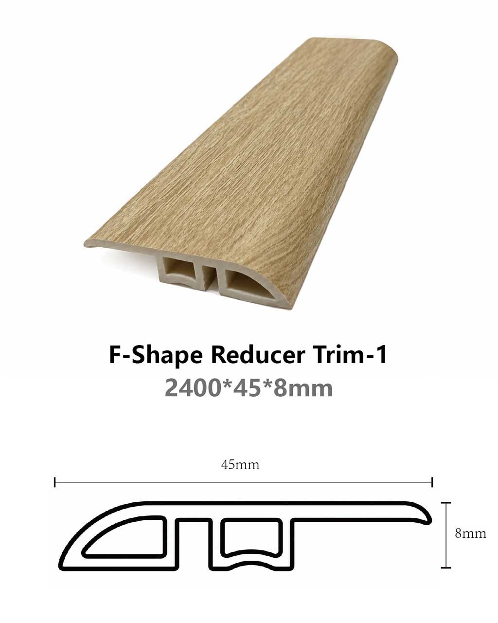 F-Shape Reducer Trim-1 2400*45*8mm