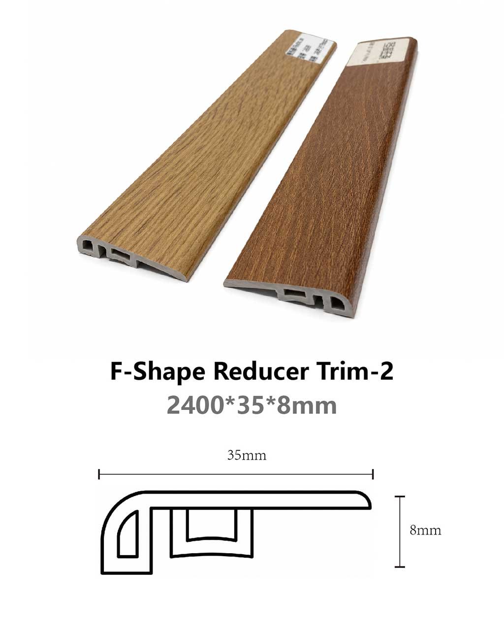 F-Shape Reducer Trim-2 2400*35*8mm