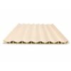 Warm-Toned WPC Wall Panels for Café Facade Decoration