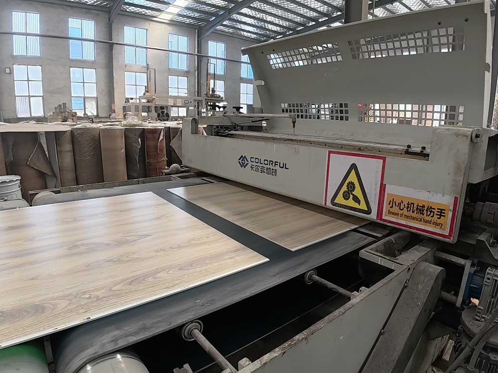 Transparent Wear Layer Lamination