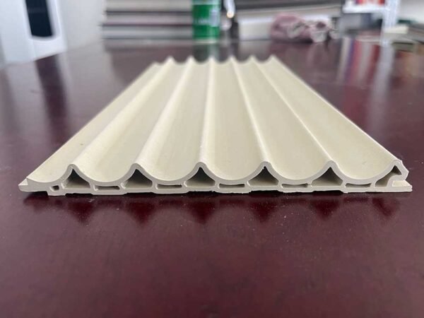 Ivory White Fluted WPC Wall Panel Sample Video