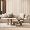 Wavy WPC Wall Panels for Sofa Feature Walls Wavy WPC Wall Panels for Sofa Feature Walls