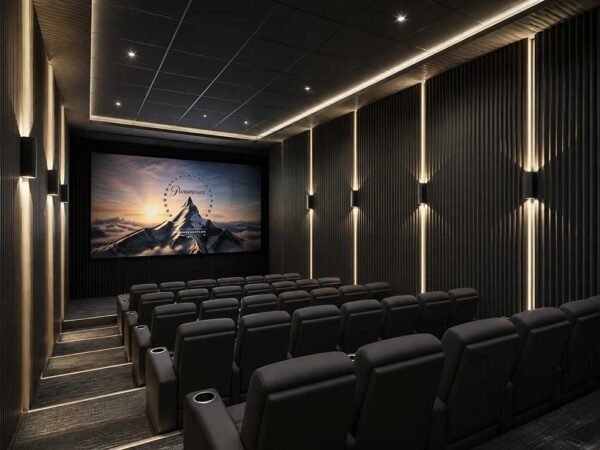 WPC Acoustic Wall Panels for Cinema Interior Decoration WPC Acoustic Wall Panels for Cinema Interior Decoration